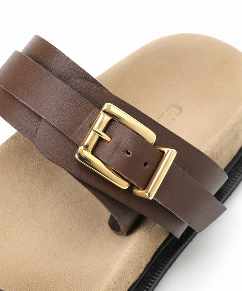 専用CAMINANDO / カミナンド ダブルバックルサンダル CAMINANDO サンダル 「CAMINANDO/カミナンド」ダブルバックル