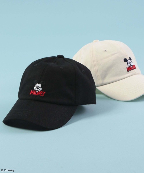GLOBAL WORK キャップ 帽子 MICKEY/刺繍CAP/492642 レディース