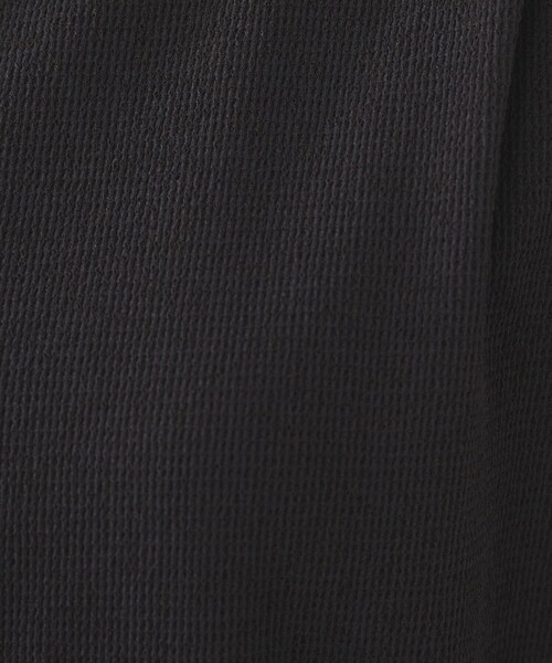tシャツ 「ジャージ素材」インナードッキングシアーカットソー レディース UNTITLED tシャツ 「ジャージ素材」インナードッキングシアー