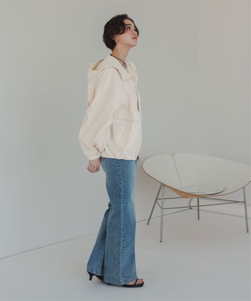 「titivate」 マウンテンパーカー L ベージュ レディース