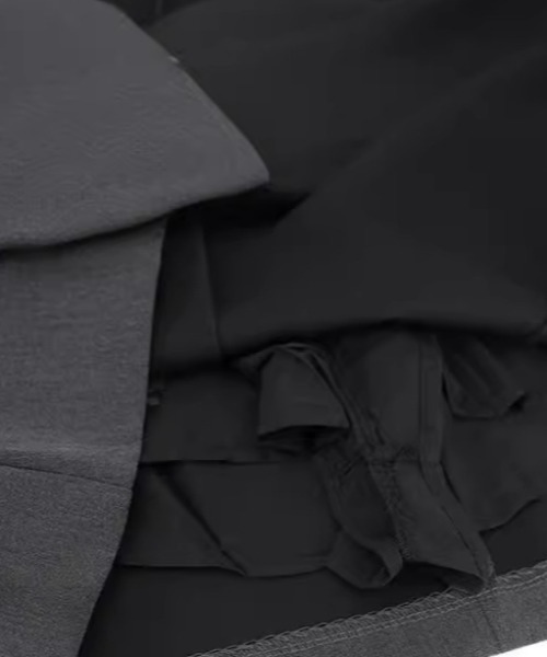 Per sist ence（パーシエンス） スカート サイドリボンプリーツミニ