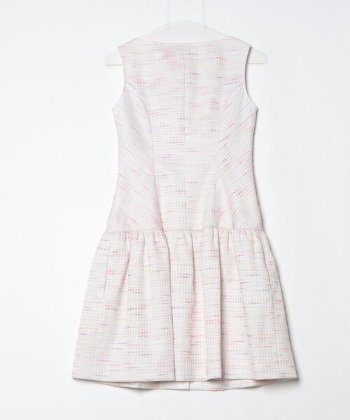【美品】René ノースリーブ ライトピンク　ワンピース 34 Rene 「Rene」 ノースリーブワンピース 34 ピンク レディース
