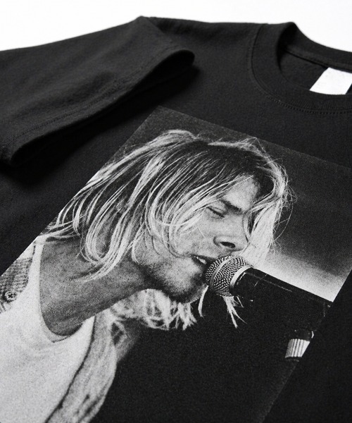 tシャツ Photo Tee Kurt Cobain2 メンズ レディース : ZOZOTOWN Yahoo
