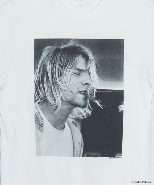 tシャツ Photo Tee Kurt Cobain2 メンズ レディース : ZOZOTOWN Yahoo