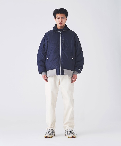 FIRST DOWN（ファーストダウン） ダウンジャケット L ネイビー メンズ