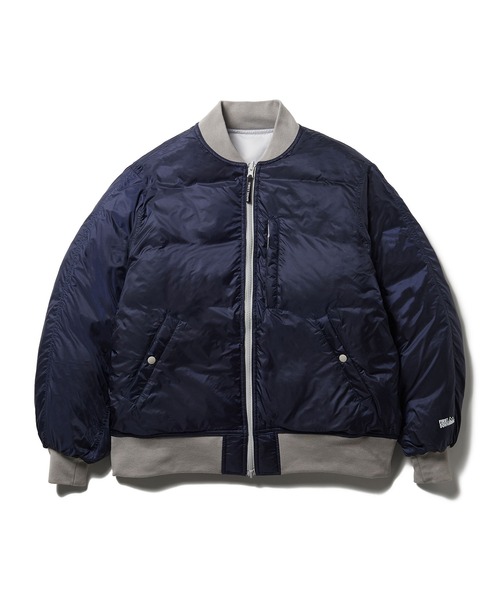 FIRST DOWN（ファーストダウン） ダウンジャケット L ネイビー メンズ