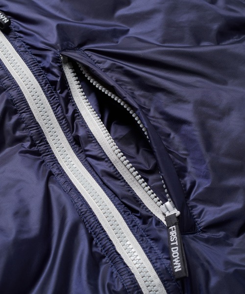 FIRST DOWN（ファーストダウン） ダウンジャケット L ネイビー メンズ