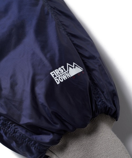 FIRST DOWN（ファーストダウン） ダウンジャケット L ネイビー メンズ