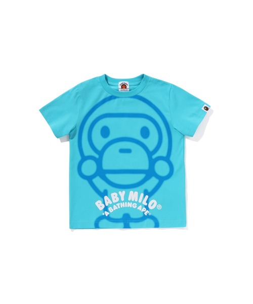 A BATHING APE® BABY MILO® Tシャツ Sサイズ CLASSIC BABY MILO TEE® 発売中。 【KIDS】 SIZE: 90 - 140