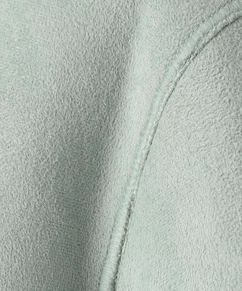 「MACPHEE」 ノーカラーコート 36 ライトベージュ レディース_画像7