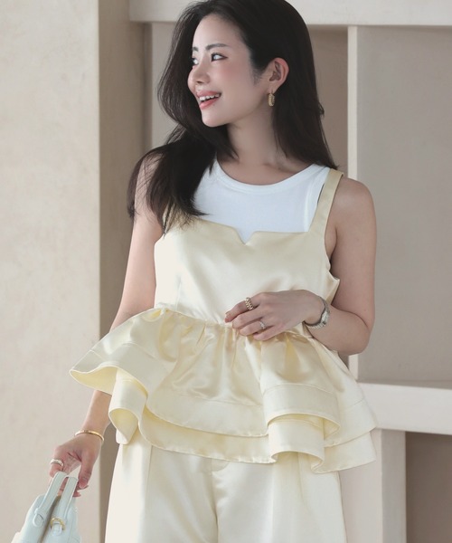 MERAKI キャミソール サテンビスチェ : ZOZOTOWN Yahoo!店 - 通販