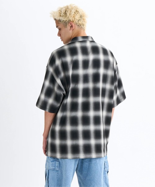 DC SHOES シャツ 25 OMBRE CHECK SHIRT /DC胸ポケットロゴワン