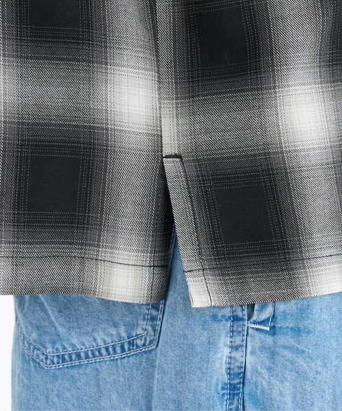 DC SHOES シャツ 25 OMBRE CHECK SHIRT /DC胸ポケットロゴワン