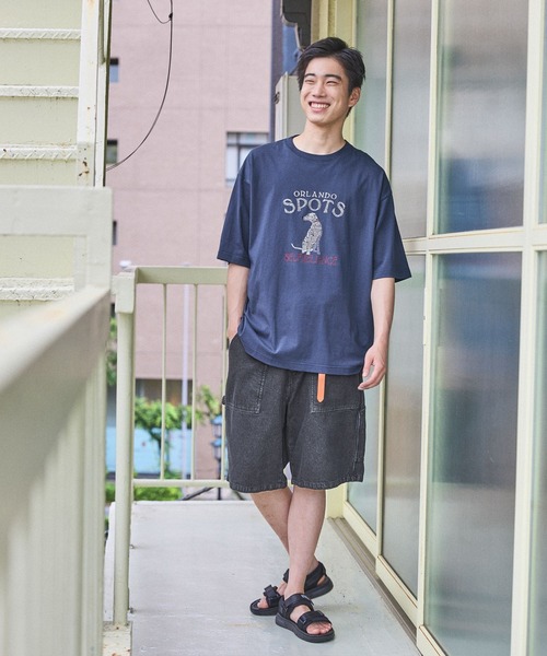 niko and… tシャツ アソートモチーフ刺繍Tシャツ メンズ