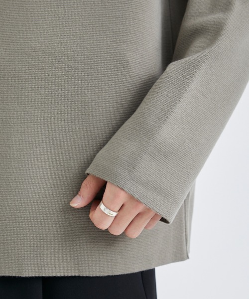 「CITY」 タートルネックニット 1 レッド メンズ_画像10