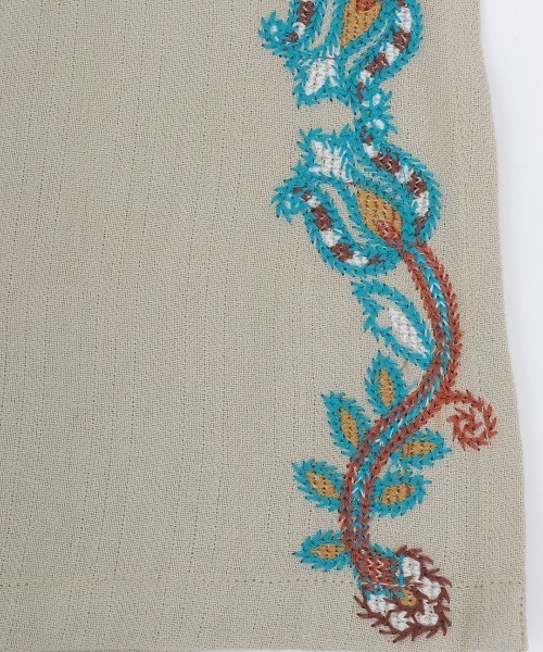 チチカカ（TITICACA） ワンピース Rico スザニ刺繍モチーフワンピース