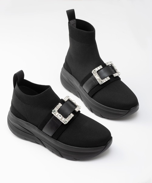 diana（プラスダイアナ） ブーツ 「軽量・撥水加工」クリスタル