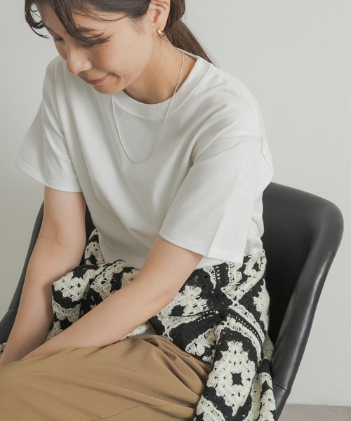 「URBAN RESEARCH DOORS」 ドルマンスリーブカットソー MEDIUM ホワイト レディース