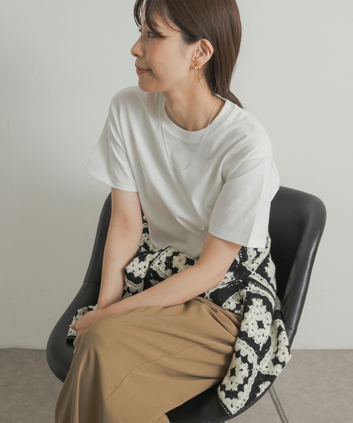 「URBAN RESEARCH DOORS」 ドルマンスリーブカットソー MEDIUM ホワイト レディース