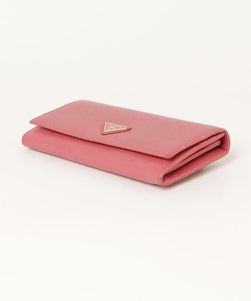 【PRADA 】サフィアーノ　長財布　ピンク　シルバー　レディース【プラダ】 Amazon | [Prada] [プラダ] 長財布 サフィアーノマルチカラー