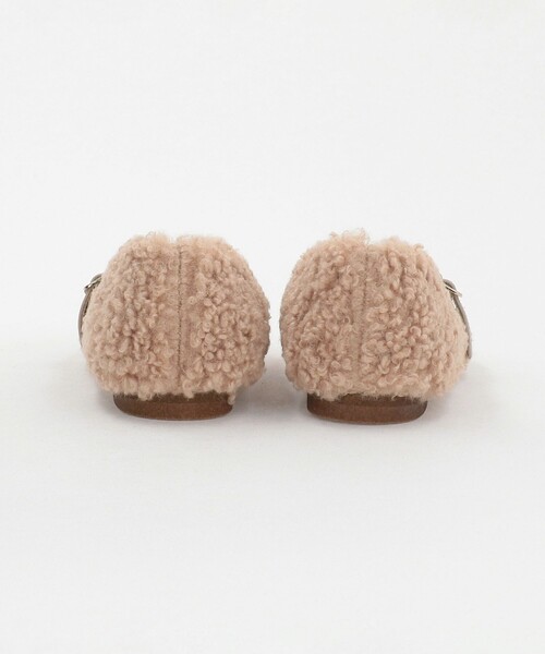 UNITED ARROWS パンプス フェイクファー フラットパンプス