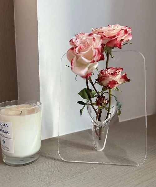 花瓶 square flower base : ZOZOTOWN Yahoo!店 - 通販 - Yahoo