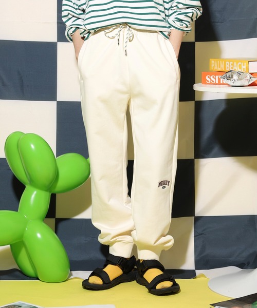 スウェットパンツ ジャージ ツイストジョガーパンツ レディース メンズ