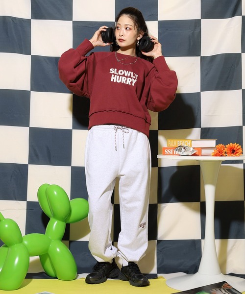 スウェットパンツ ジャージ ツイストジョガーパンツ レディース メンズ