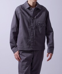 DEMIN デニムセットアップ　ジージャンandジーパン Qoo10] デニムセットアップ デニムジャケット ジ