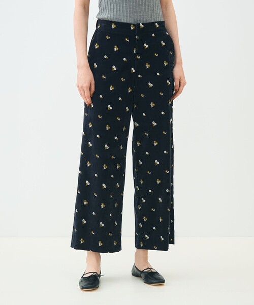 パンツ フルーロンベル ストレートパンツ レディースの画像