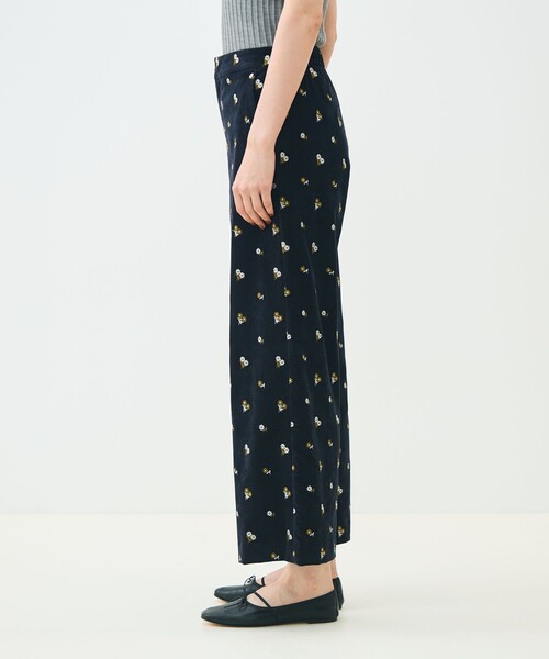 パンツ フルーロンベル ストレートパンツ レディースの画像