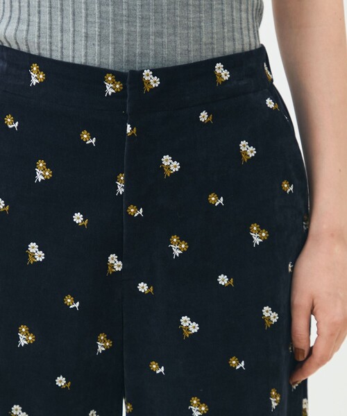 パンツ フルーロンベル ストレートパンツ レディースの画像