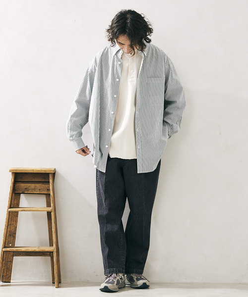 「JOURNAL STANDARD relume」 加工デニムパンツ LARGE ブルー メンズ