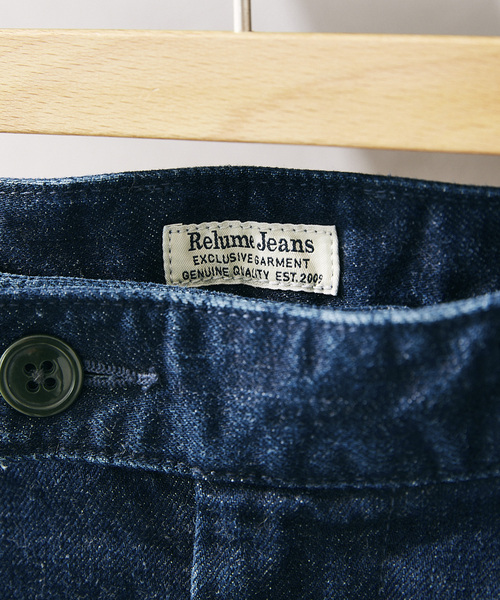 「JOURNAL STANDARD relume」 加工デニムパンツ LARGE ブルー メンズ
