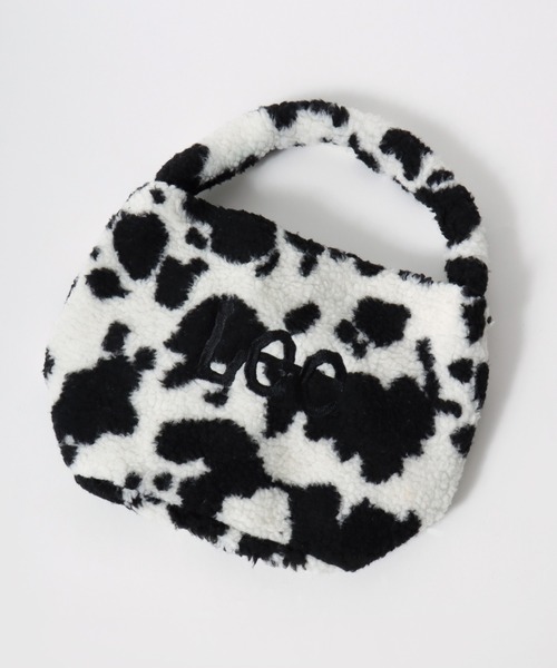 Lee（リー） トートバッグ ボアフリース ロゴ ワンポイント刺繍 ワン