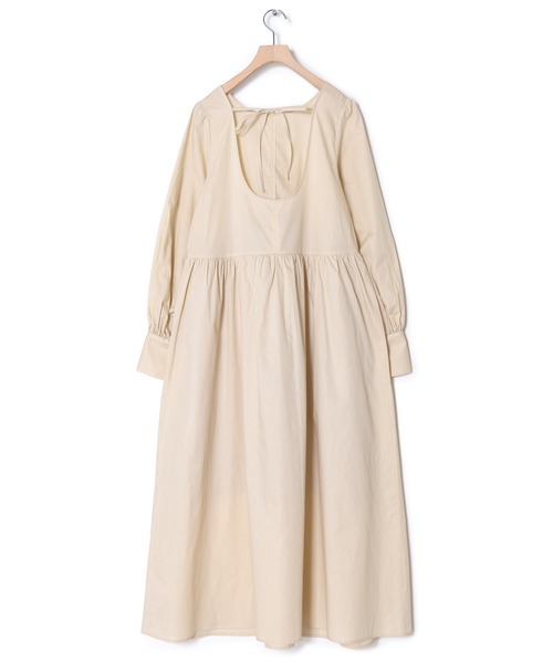 「w closet」 コンビワンピース FREE キナリ レディース_画像4