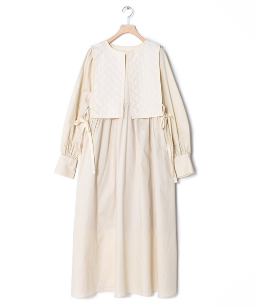 「w closet」 コンビワンピース FREE キナリ レディース_画像6