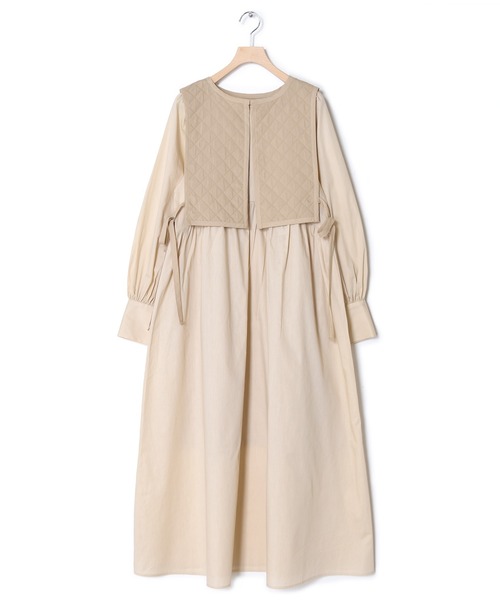 「w closet」 コンビワンピース FREE キナリ レディース_画像7