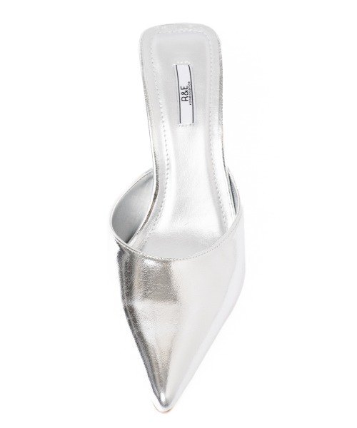 「R&E」 ミュール S ブラック レディース_画像5