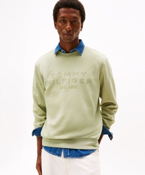 りりり　トミートレーナー トミー ヒルフィガー TOMMY HILFIGER 【オンライン限定】裏毛スモール
