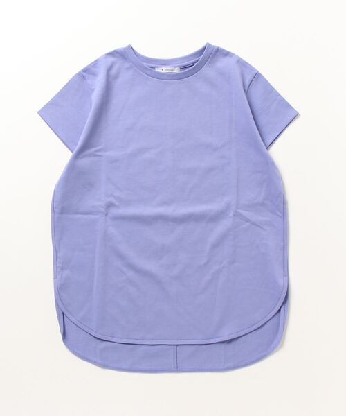 「SHIPS Days」 半袖Tシャツ ONE SIZE パープル レディース_画像2