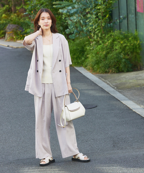 「abahouse mavie」 セットアップ 38 ブラック レディース_画像4