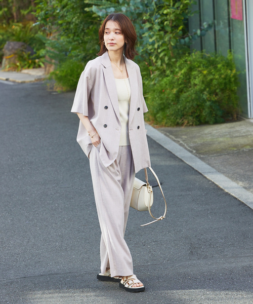 「abahouse mavie」 セットアップ 38 ブラック レディース_画像5