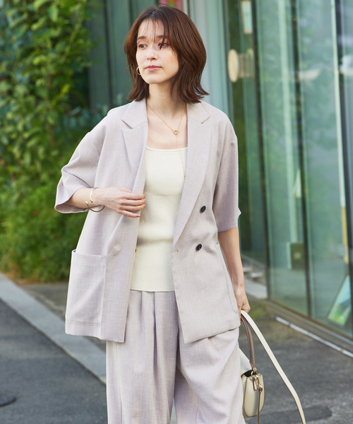 「abahouse mavie」 セットアップ 38 ブラック レディース_画像6