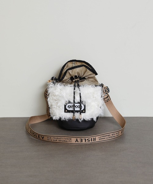 ショルダーバッグ バッグ バケツ型ファーBAG レディース : ZOZOTOWN