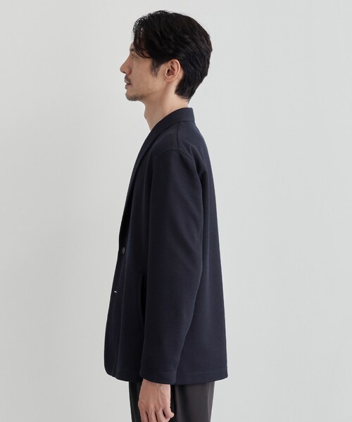 TAKEO KIKUCHI（タケオキクチ） カーディガン 「尾州織」ショール