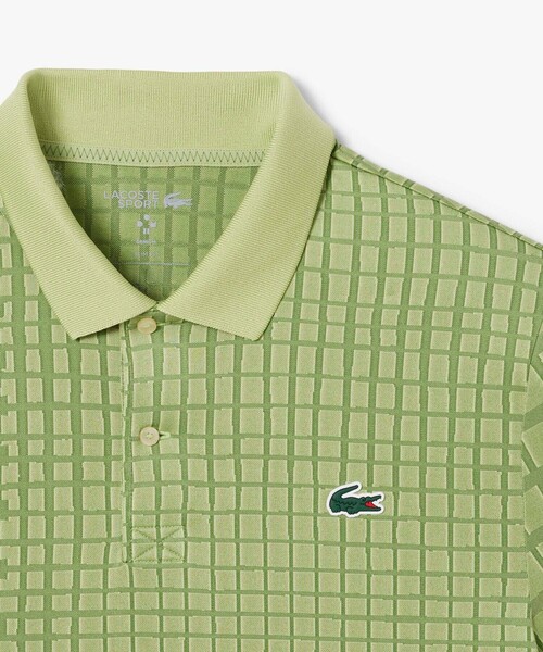 LACOSTE グリーン ドライポロシャツ サイズ38 【公式通販】