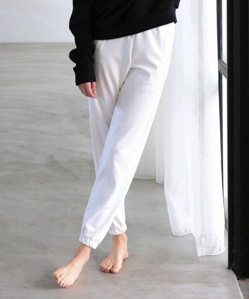 Julier（ジュリエ） パンツ プランプストレッチギャザーパンツ