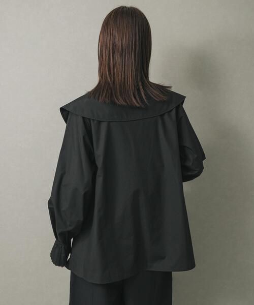 SENSE OF PLACE by URBAN RESEARCH ブラウス シャツ ビッグカラー