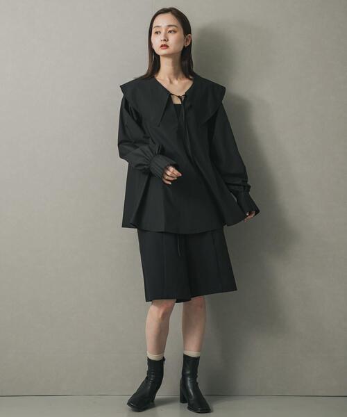 SENSE OF PLACE by URBAN RESEARCH ブラウス シャツ ビッグカラー